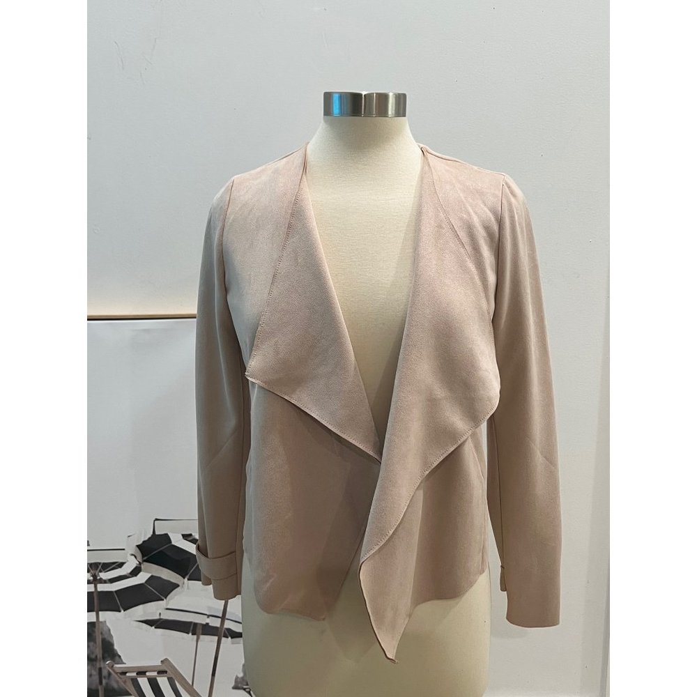 Pink Suede like Jacket